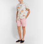 Orlebar Brown - Norwich Slim-Fit Linen Shorts - Men - Pink