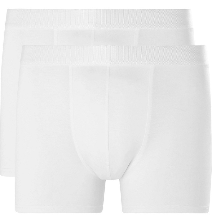 Photo: CDLP - Three-Pack Stretch-Lyocell Jersey Boxer Briefs - White