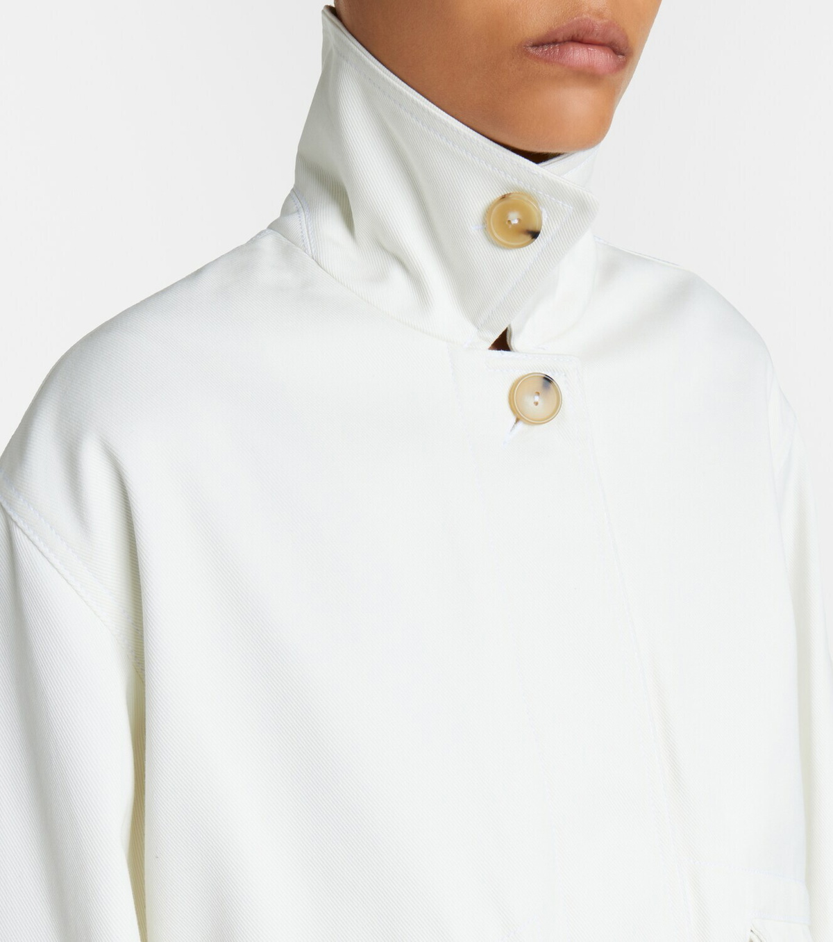 Vince Cotton twill blouson jacket