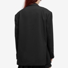 Acne Studios Women's Oversized Blazer in Black