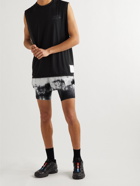 Satisfy - Layered Tie-Dye TechSilk and Justice Shorts - Black