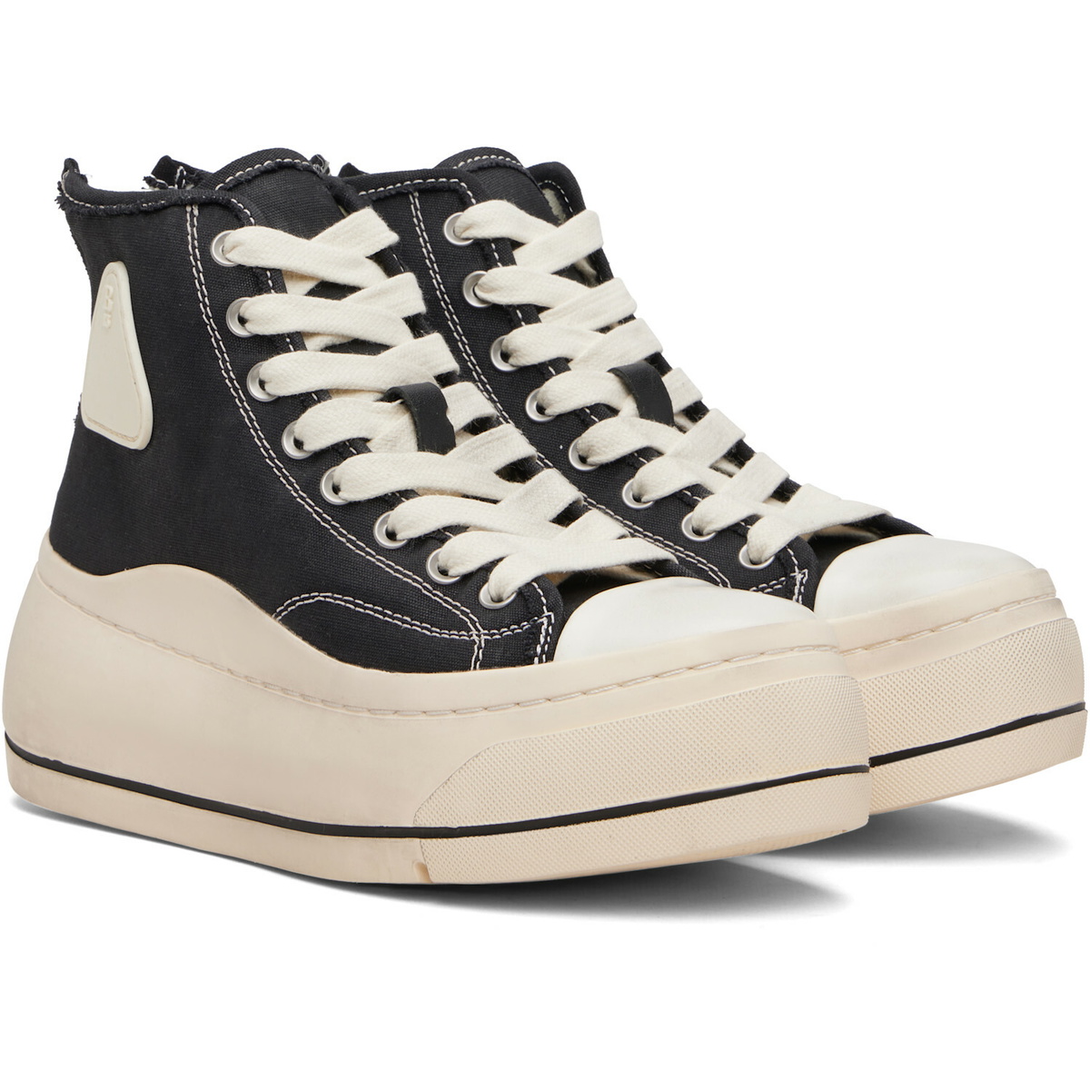 R13 Black Kurt High Top Sneakers
