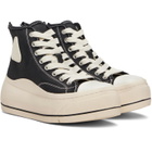R13 Black Kurt High Top Sneakers