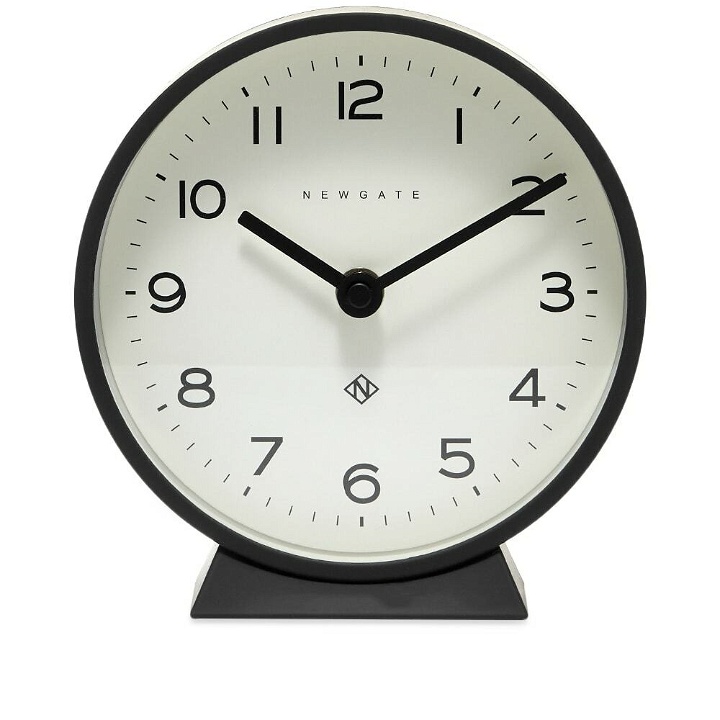 Photo: Newgate Clocks M Mantel Echo Clock in Black