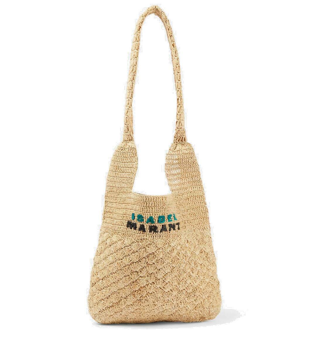 Isabel Marant Praia Small raffia tote bag Isabel Marant