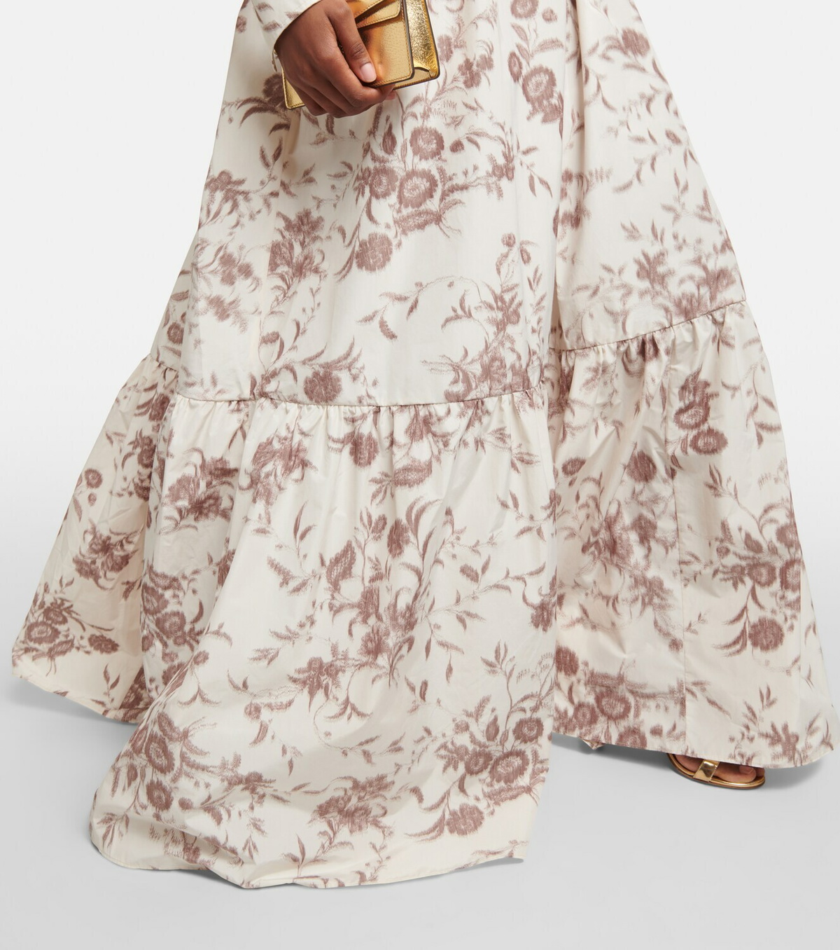 Erdem Floral taffeta maxi dress Erdem