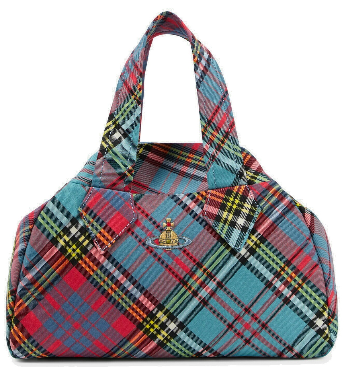 Vivienne Westwood - Archive Yasmine Medium tartan tote bag