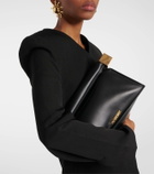 Jacquemus La Pochette Rond Carré leather clutch