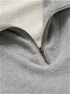 Beams Plus - Fleece Half-Zip Sweatshirt - Gray