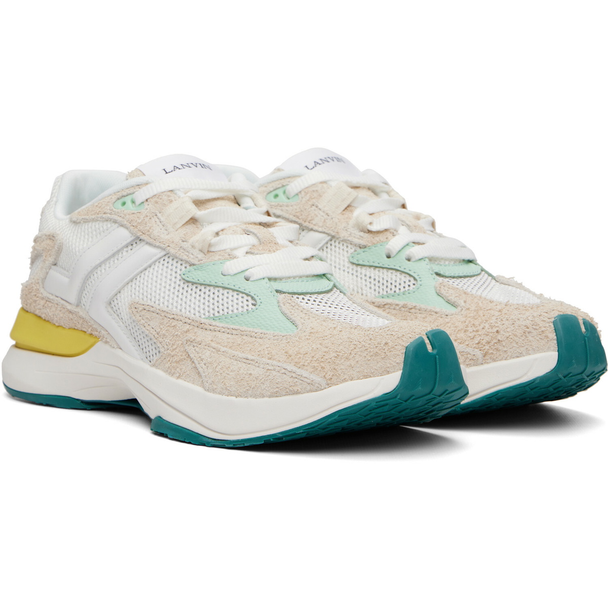 Lanvin Multicolor JLA Transparent Sneakers