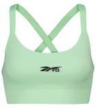 Reebok x Victoria Beckham Crossover-back logo sports bra