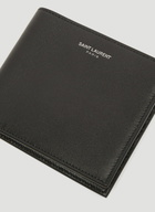 Saint Laurent Logo Print Bi-Fold Wallet