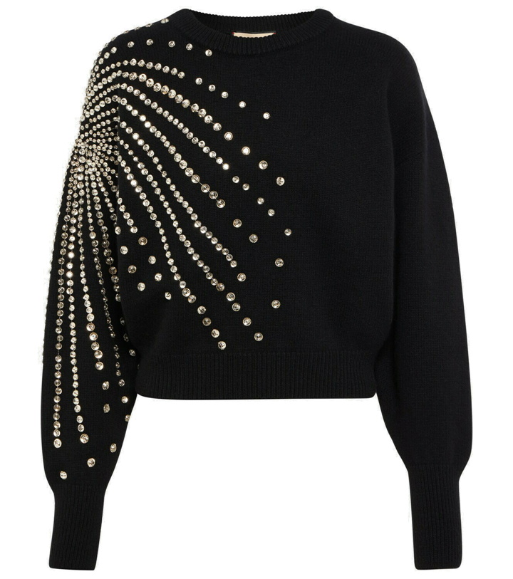 Photo: Gucci - Sequined wool and cashmere sweater