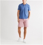 Boglioli - Striped Cotton-Seersucker Shorts - Pink