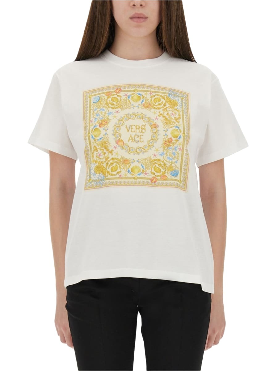 Versace Cotton T Shirt Versace
