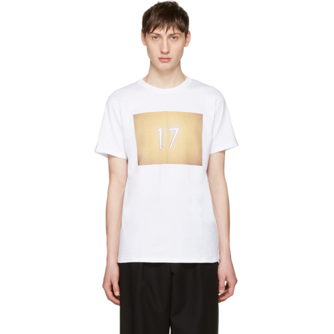 Photo: A.P.C. White Seventeen T-Shirt