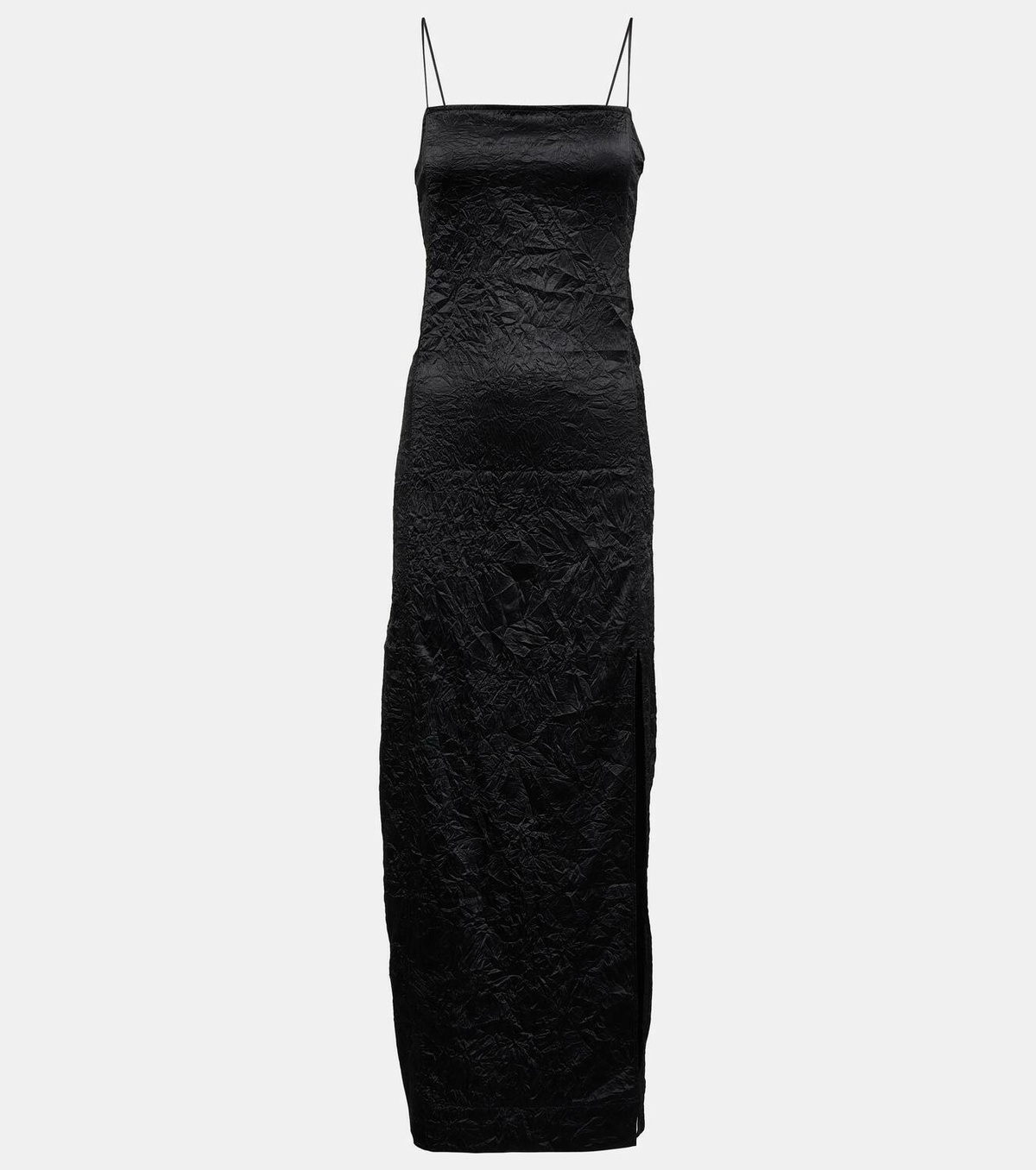 Ganni Satin slip dress