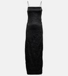 Ganni Satin slip dress