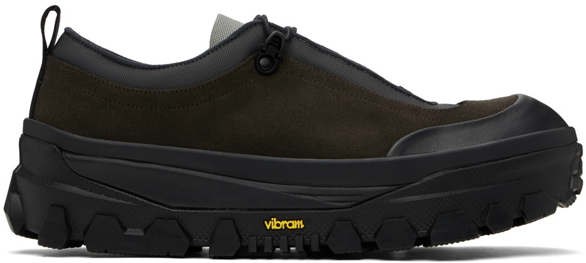 AMOMENTO Brown & Black Vibram Sneakers AMOMENTO