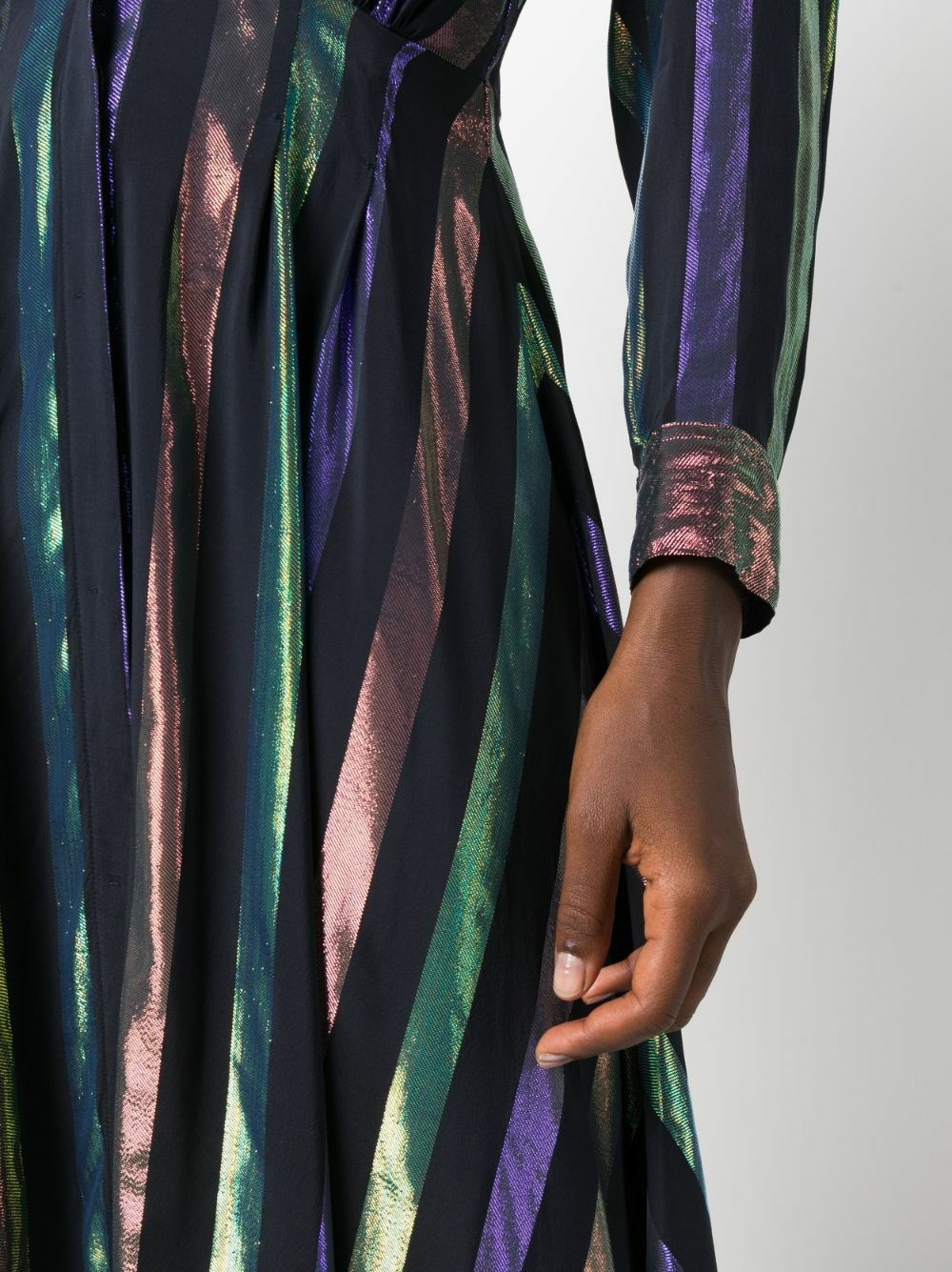 FORTE FORTE - Viscose Silk Blend Long Dress