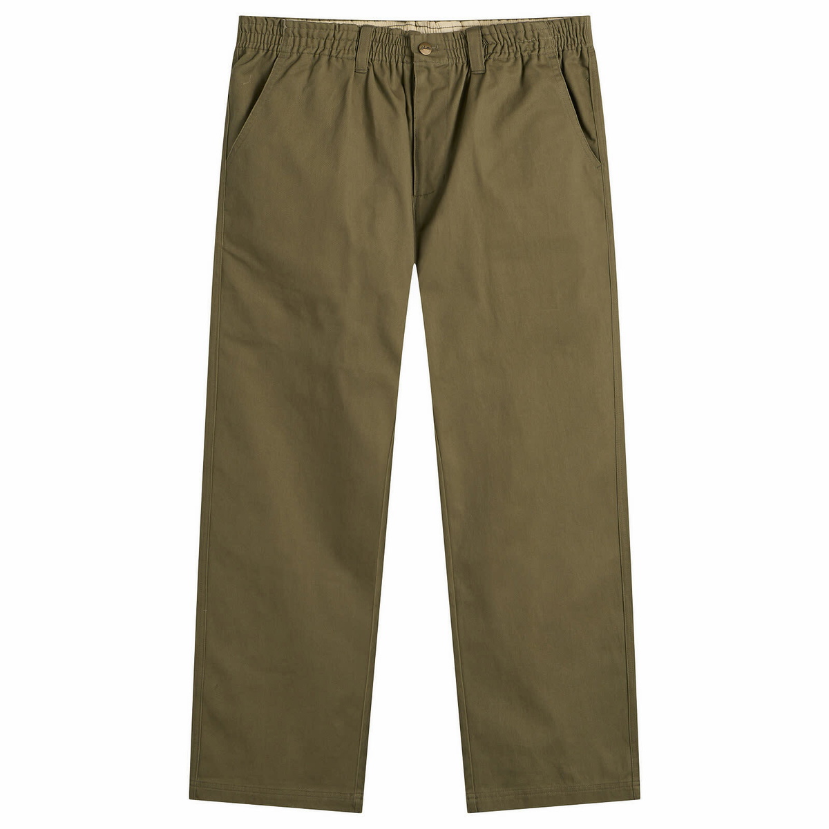 Butter Goods Men's Wide Leg Trousers in Fatigue