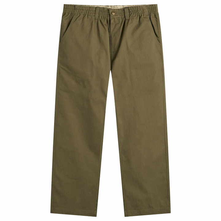 Photo: Butter Goods Men's Wide Leg Trousers in Fatigue