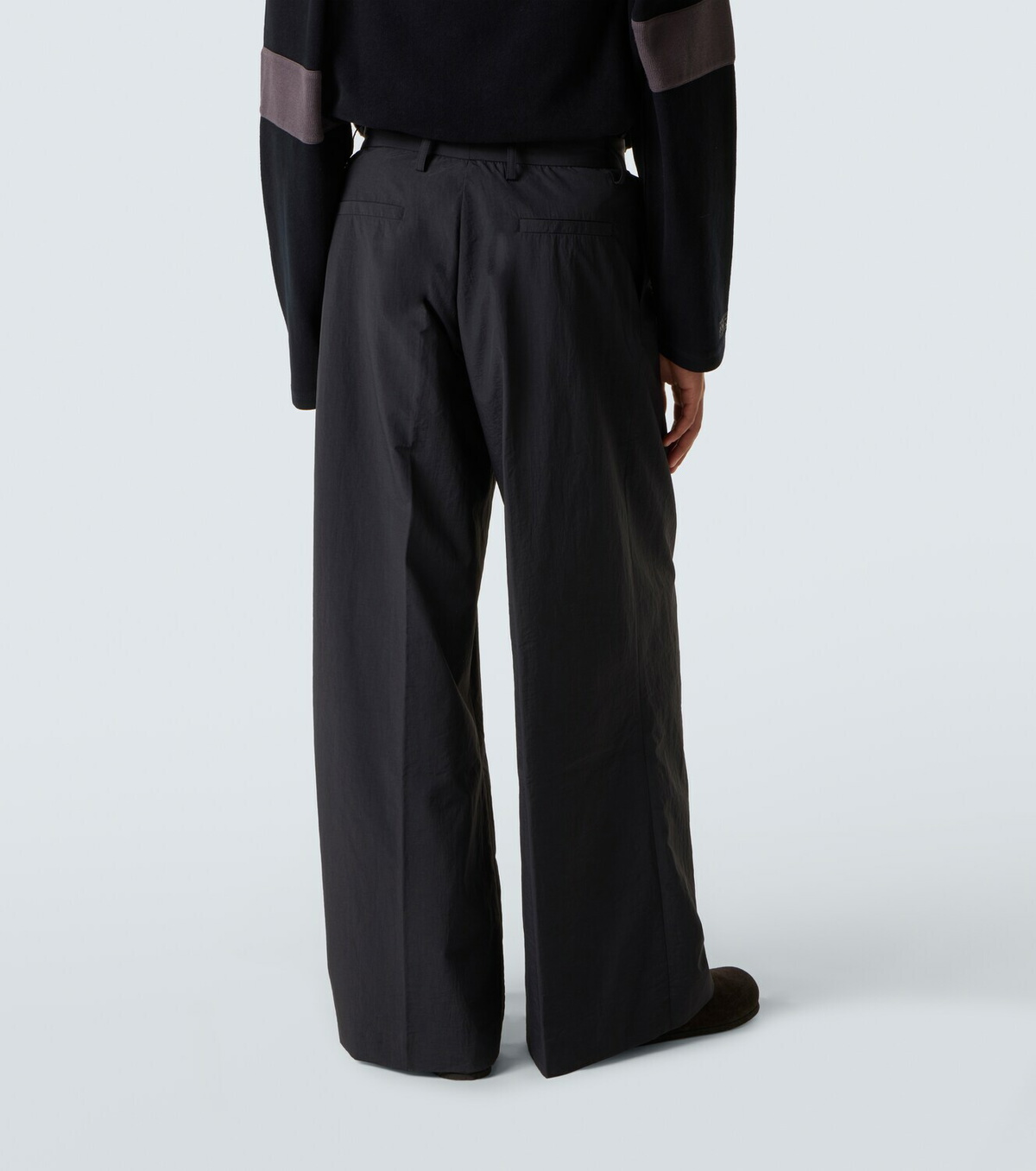 ERL Pleated wide-leg pants