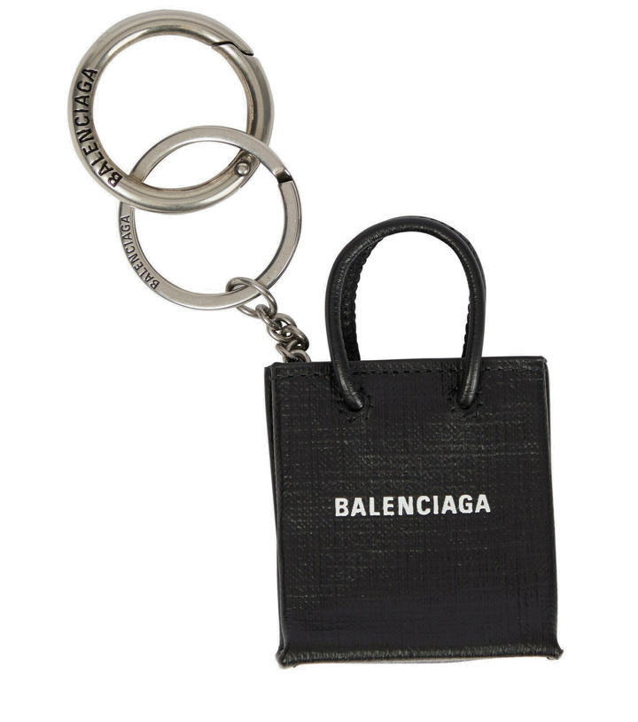 Photo: Balenciaga - Everyday Tote leather keyring