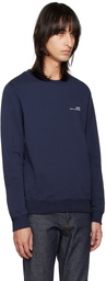 A.P.C. Navy Item Sweatshirt