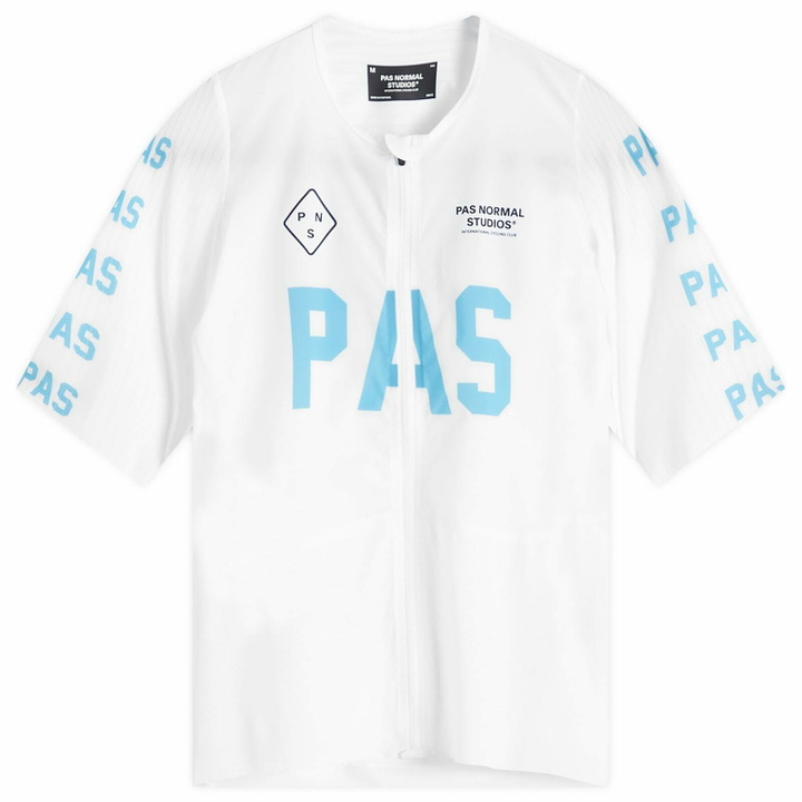 Photo: Pas Normal Studios Men's PAS Mechanism Pro Jersey in White