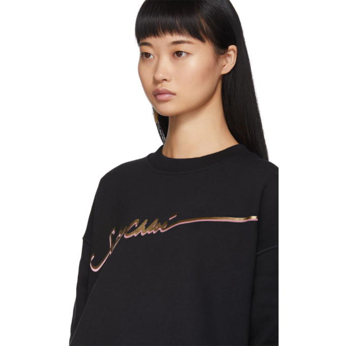 See by Chloe Black Logo Sweatshirt