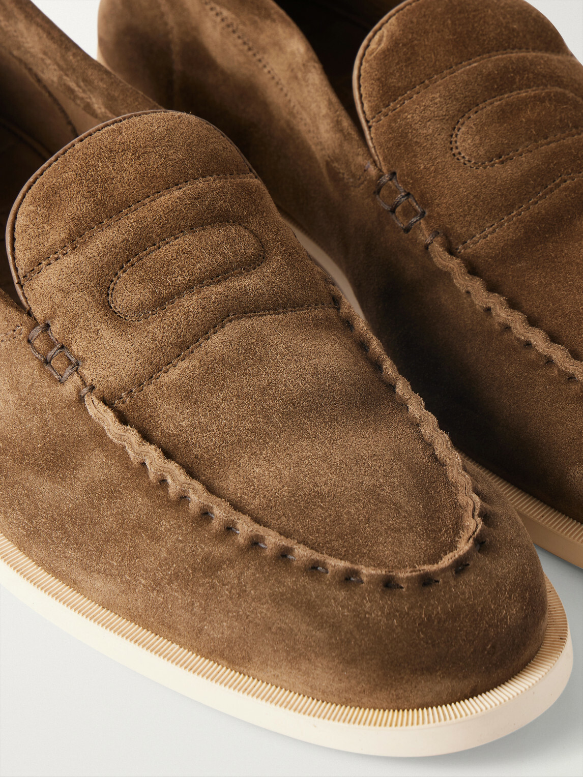 John Lobb - Pace Suede Loafers - Brown