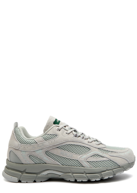 Photo: Mercer The Re-run Panelled Mesh Sneakers Grey