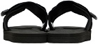 Suicoke Black PADRI Sandals