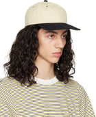 Camiel Fortgens Off-White & Black Elasticized Cap