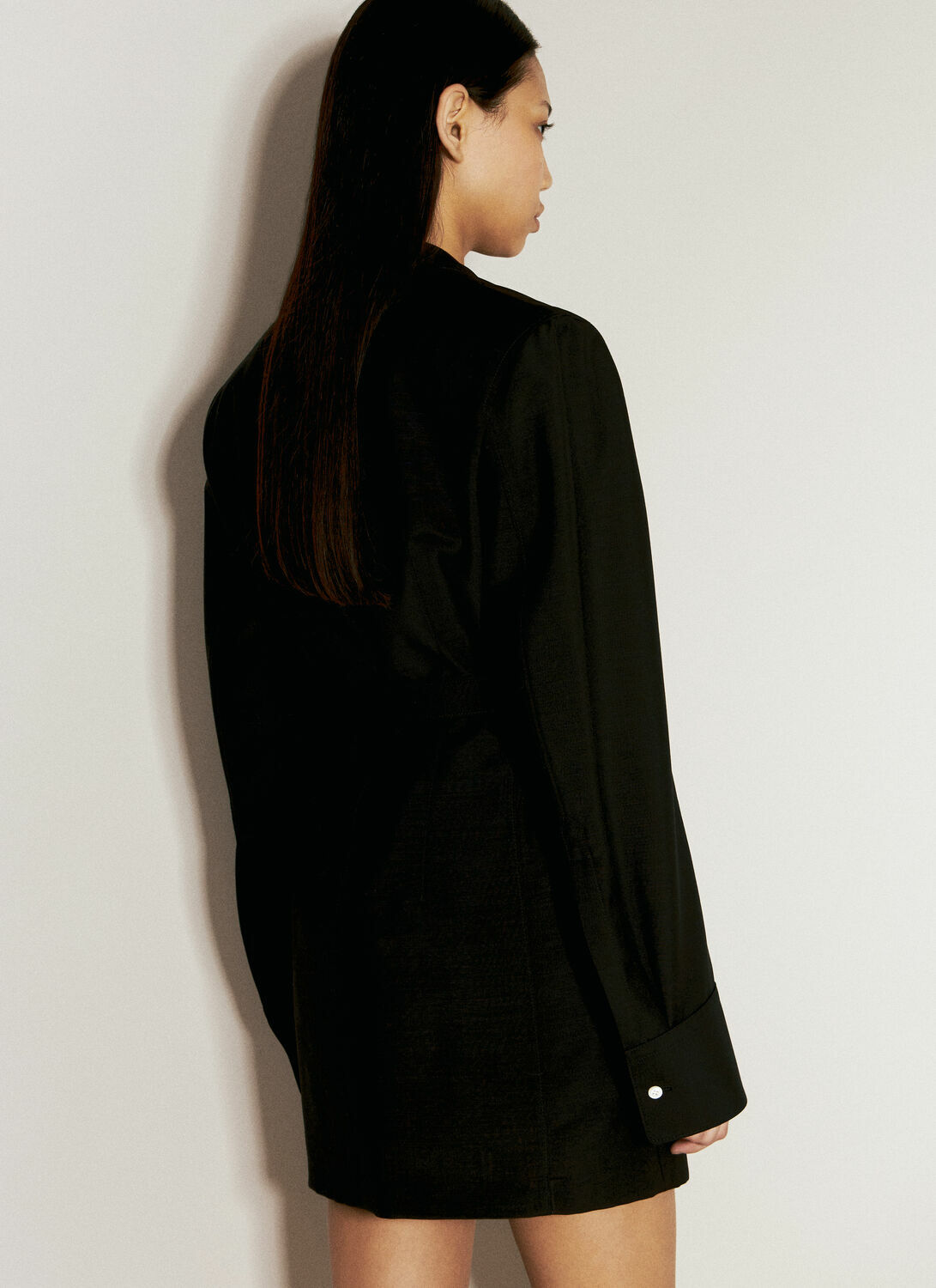 Prada Single-Breasted Light Mohair Jacket