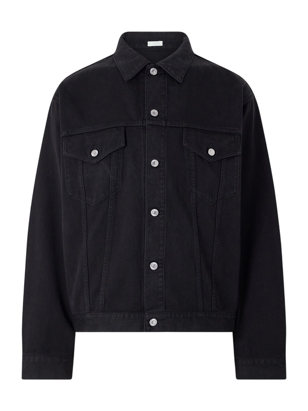 Photo: A.PRESSE - Cotton and Silk-Blend Piqué Jacket - Black