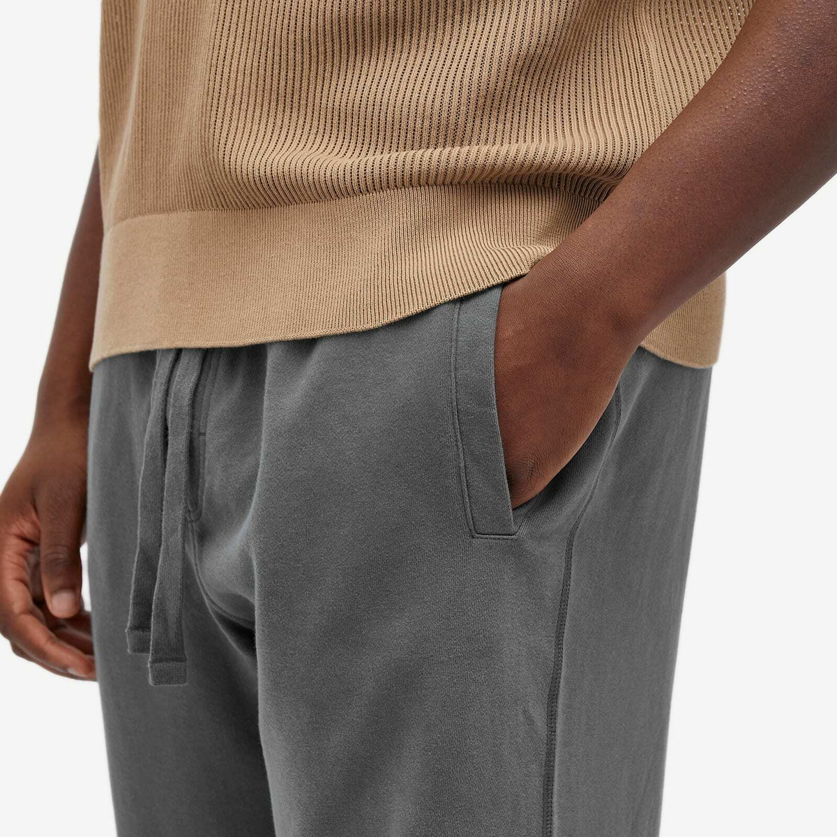 Dolce & Gabbana Men's Show Look Sweat Pants in Grey Dolce & Gabbana