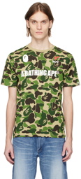 BAPE Green Big ABC Camo T-Shirt