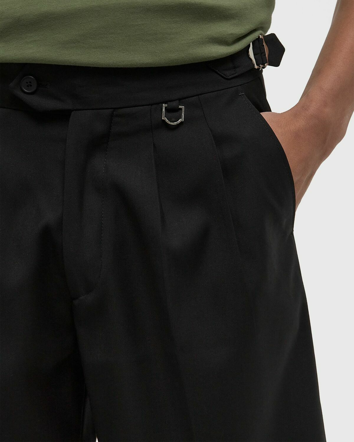Reternity TAILORED BAGGY SHORTS Black Mens Casual Short