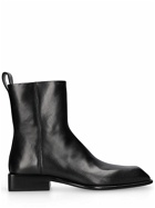 ALEXANDER WANG - Throttle Leather Ankle Boots