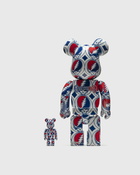 Medicom Bearbrick 400% Grateful Dead Steal Your Face 2 Pack Multi - Mens - Toys