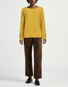 Manila Grace Womens Sweater Mustard