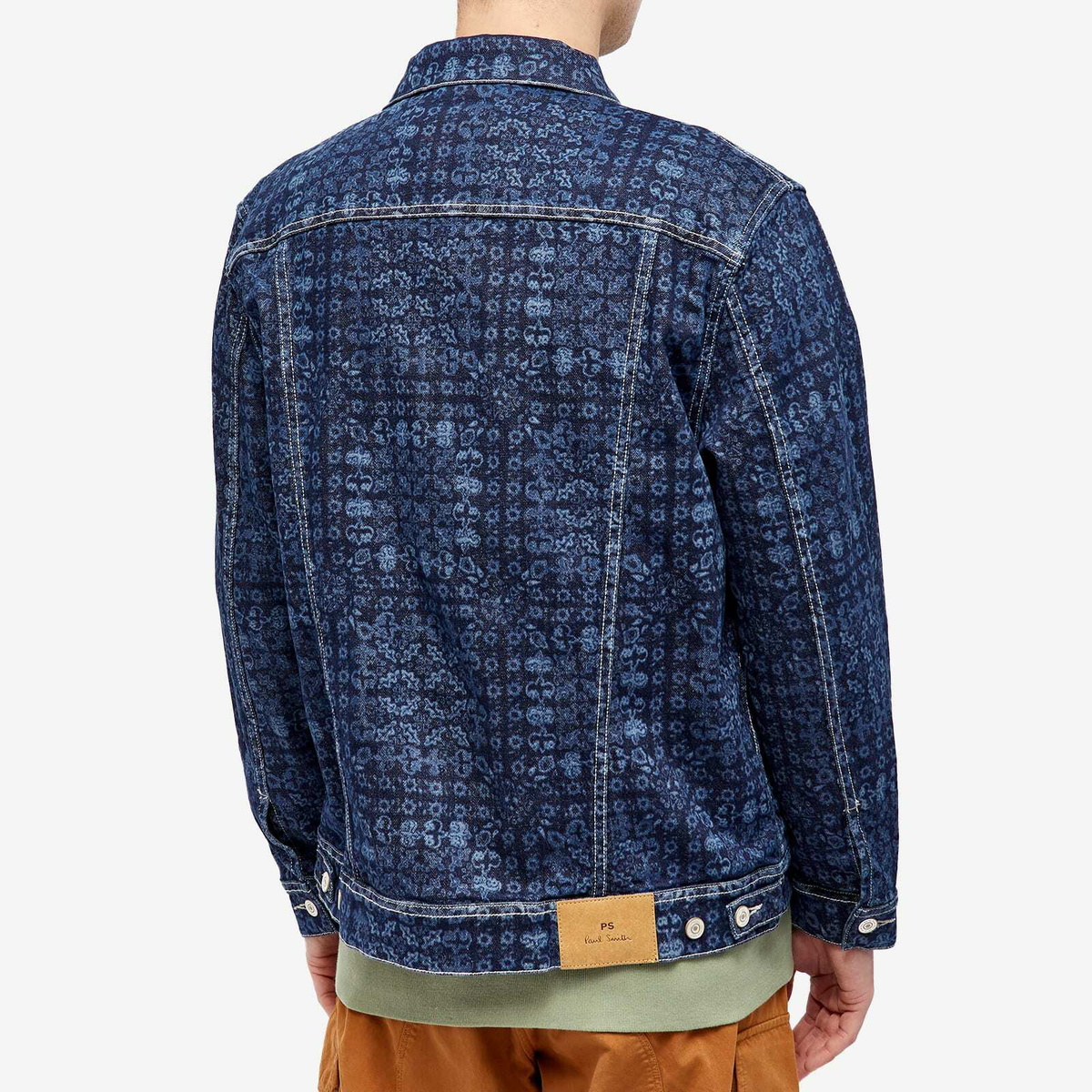 Paul Smith Men's Denim Jacket in Brown