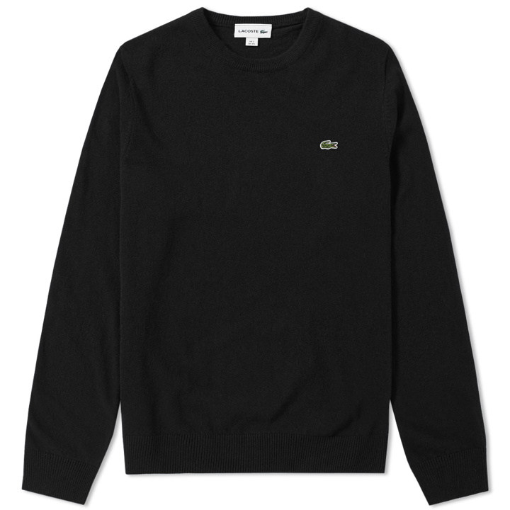 Photo: Lacoste Classic Lambswool Crew Knit