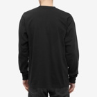 Neighborhood Men's Long Sleeve Id T-Shirt in Black/White
