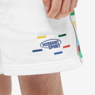 Missoni Men's Sport Sweat Shorts in White And Multicolour Heritage