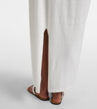 The Row Odet cotton and silk jersey maxi dress