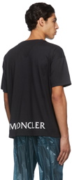 Moncler Genius 4 Moncler Hyke Navy Logo T-Shirt