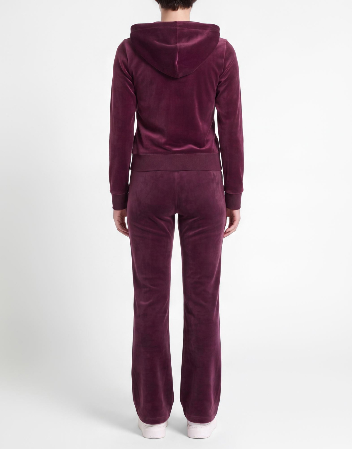 Juicy Couture Womens Sweatshirt Burgundy